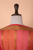 Handwoven Multicolor Organza Dupatta
