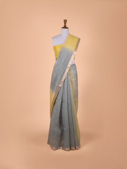 Handwoven Multicolour Organza Saree