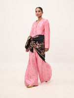 Handwoven Black Silk Banarasi Fabric