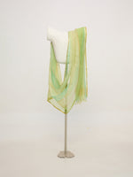 Handwoven Green Dupatta & Banarasi Belt Gift Set