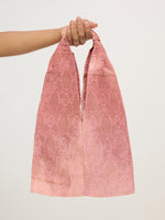 Peach & Gold Banarasi Potli Bag