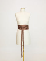 Handwoven Brown Banarasi Belt