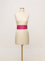 Handwoven Hot Pink Banarasi Belt