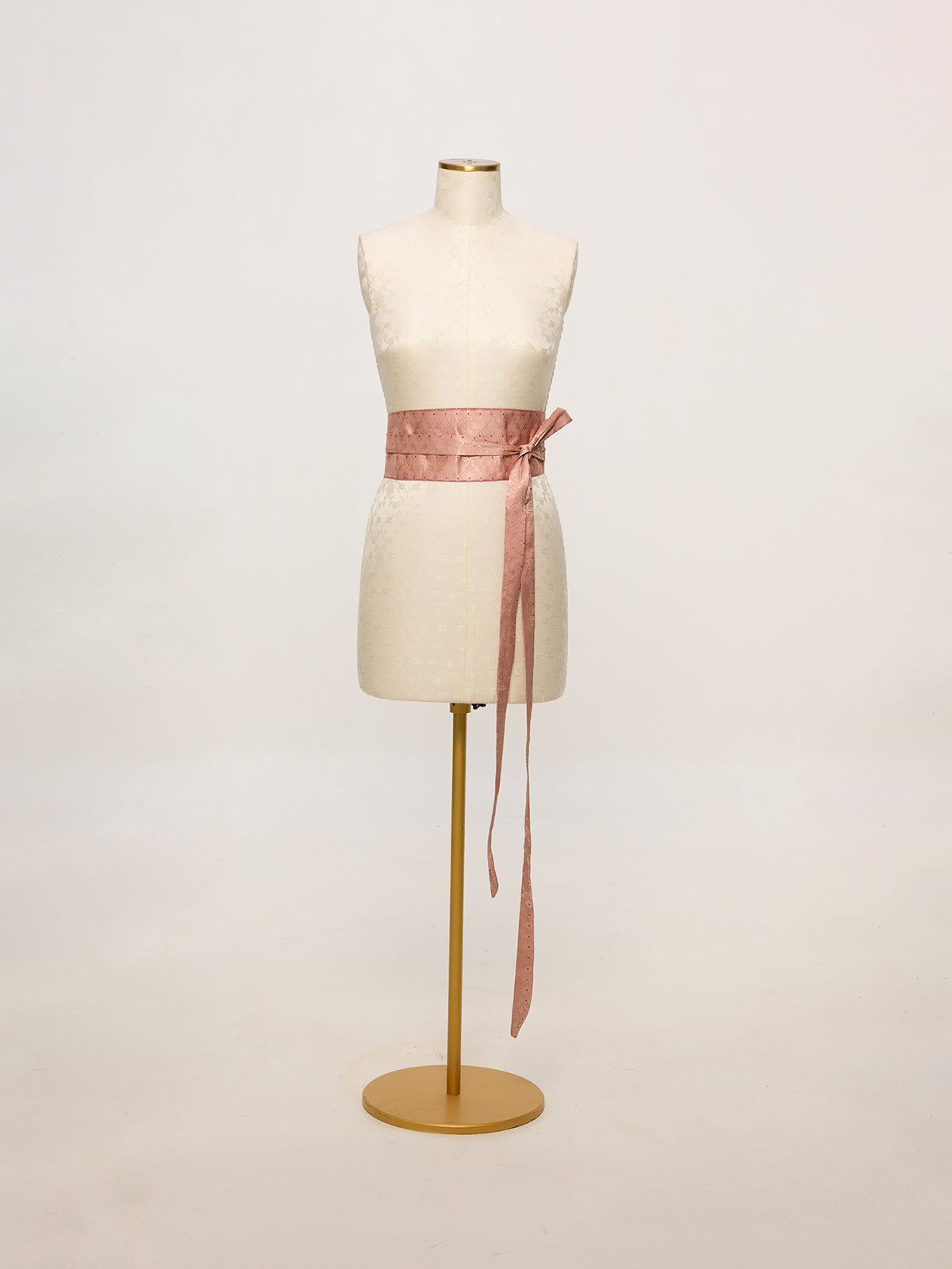 Handwoven Vintage Rose Banarasi Belt