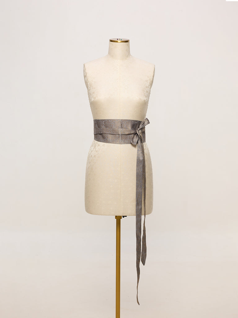 Handwoven Baby Pink Banarasi Belt