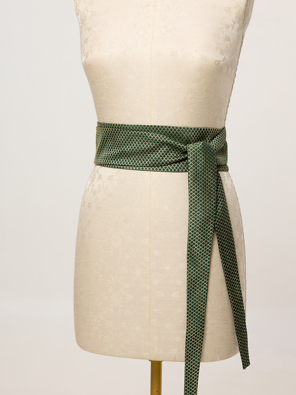 Handwoven Green Banarasi Belt