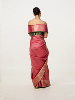 Handwoven Blush Pink Kanjivaram Saree