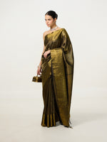 Handwoven Green Kanjivaram Saree