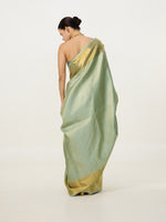 Handwoven Light Green Kanjivaram Saree