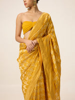 The Mustard Yellow Gerum Saree