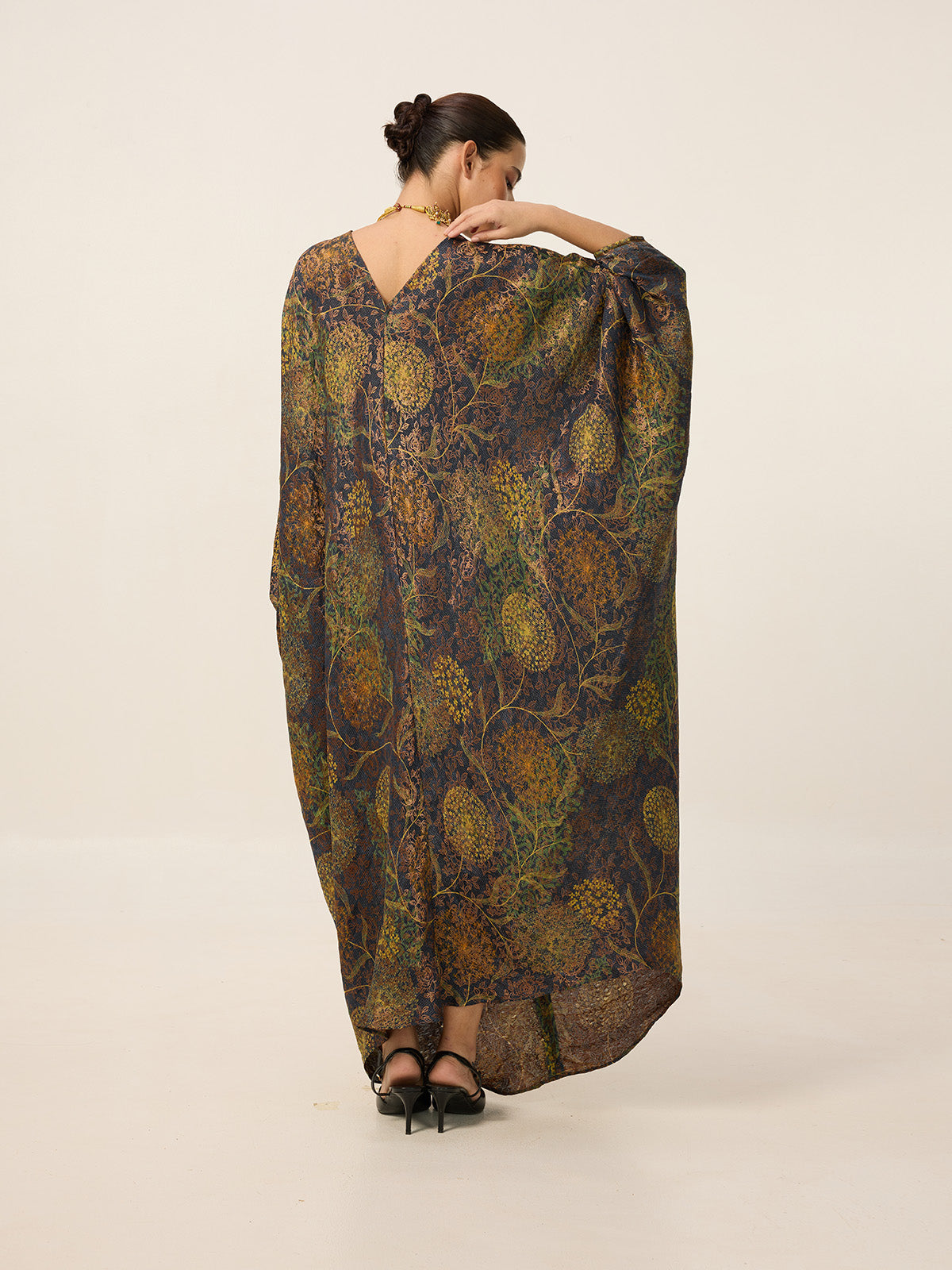 Multi-colour Digital Print Kaftan