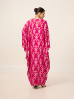 Handwoven Deep Pink Kaftan