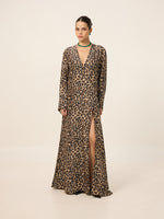 Digital Animal Print Kaftan