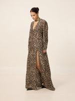Digital Animal Print Kaftan