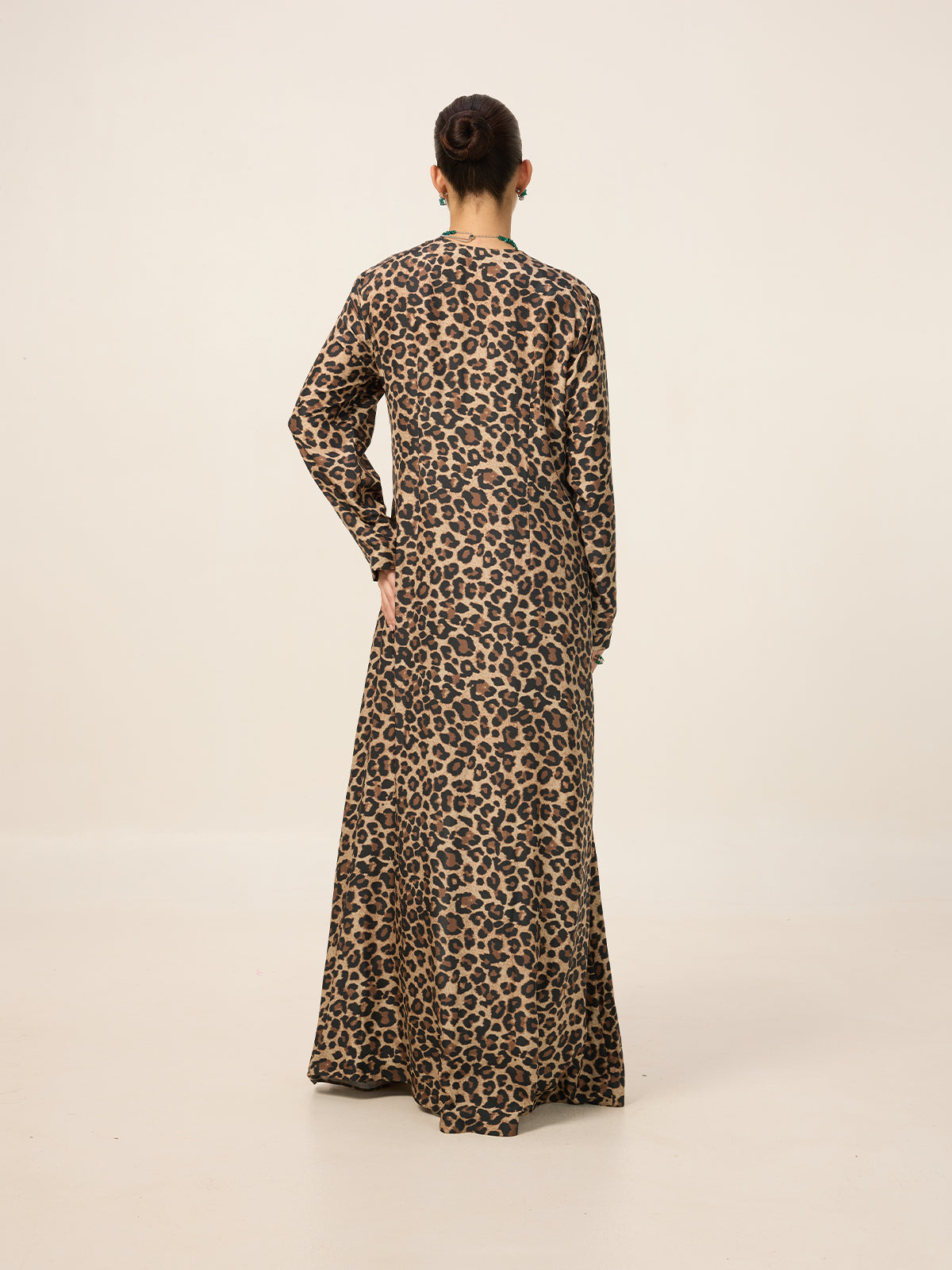Digital Animal Print Kaftan