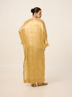 Handwoven Yellow-Gold Kaftan