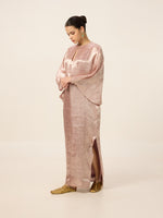 Handwoven Champagne Gold Kaftan