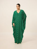 Handwoven Jade Green Kaftan