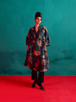 Ebony Charcoal Printed Kurta Set