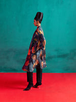 Ebony Charcoal Printed Kurta Set