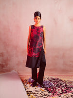 Dusky Garnette Printed Kurta Set