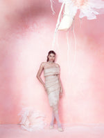 Handwoven Biscotti Beige Organza Saree