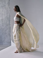 The Serena Saree In Lemon