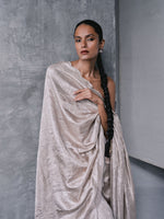 The Jenna Saree In Champagne
