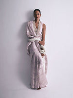The Diana Saree In Mauve