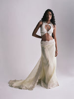 The Jane Saree In Pistachio