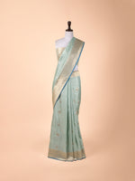 Handwoven Blue Silk Saree