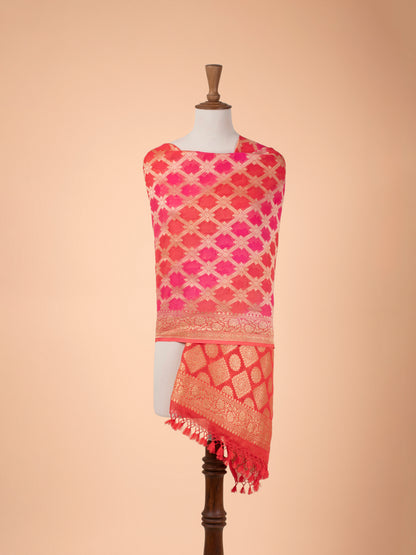 Handwoven Multicolour Georgette Dupatta