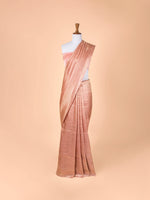 Handwoven Pink Silk Saree
