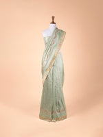 Handwoven Green Silk Saree
