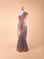 Handwoven Multicolor Organza Saree