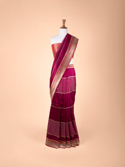 Handwoven Multicolour Silk Saree