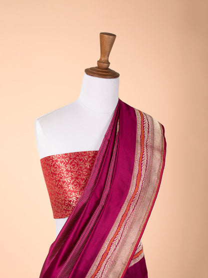 Handwoven Multicolour Silk Saree