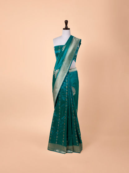 Handwoven Green Silk Saree