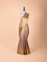 Handwoven Gold Kanjivaram Silk Saree