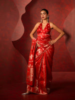 The 'Together Always' Saree in Red