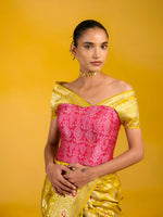 The Citrus Spark Saree