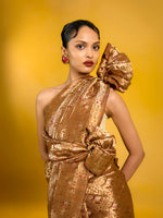 The Sunny Saffron Saree