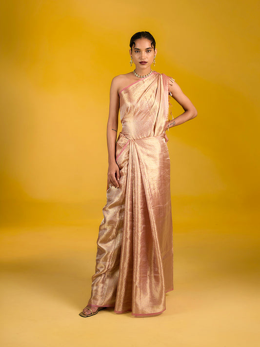 The Rosy Revelry Saree