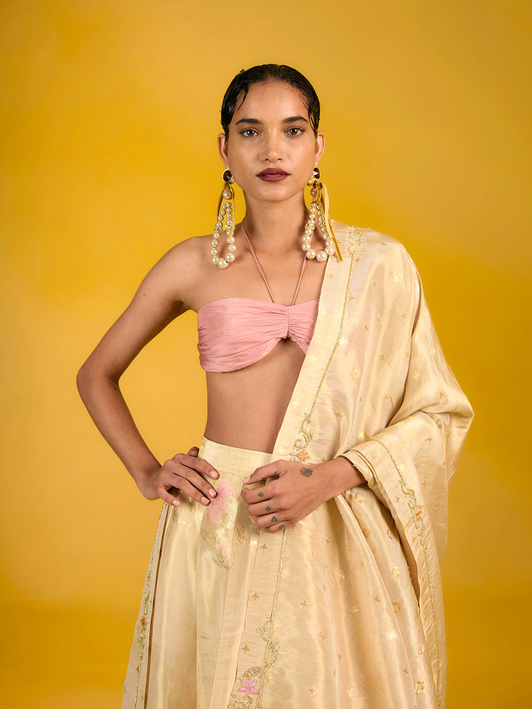 The Golden Glow Lehenga