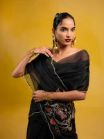 The Midnight Eclipse Saree