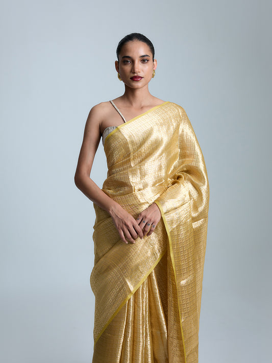 The Gold Dust Saree