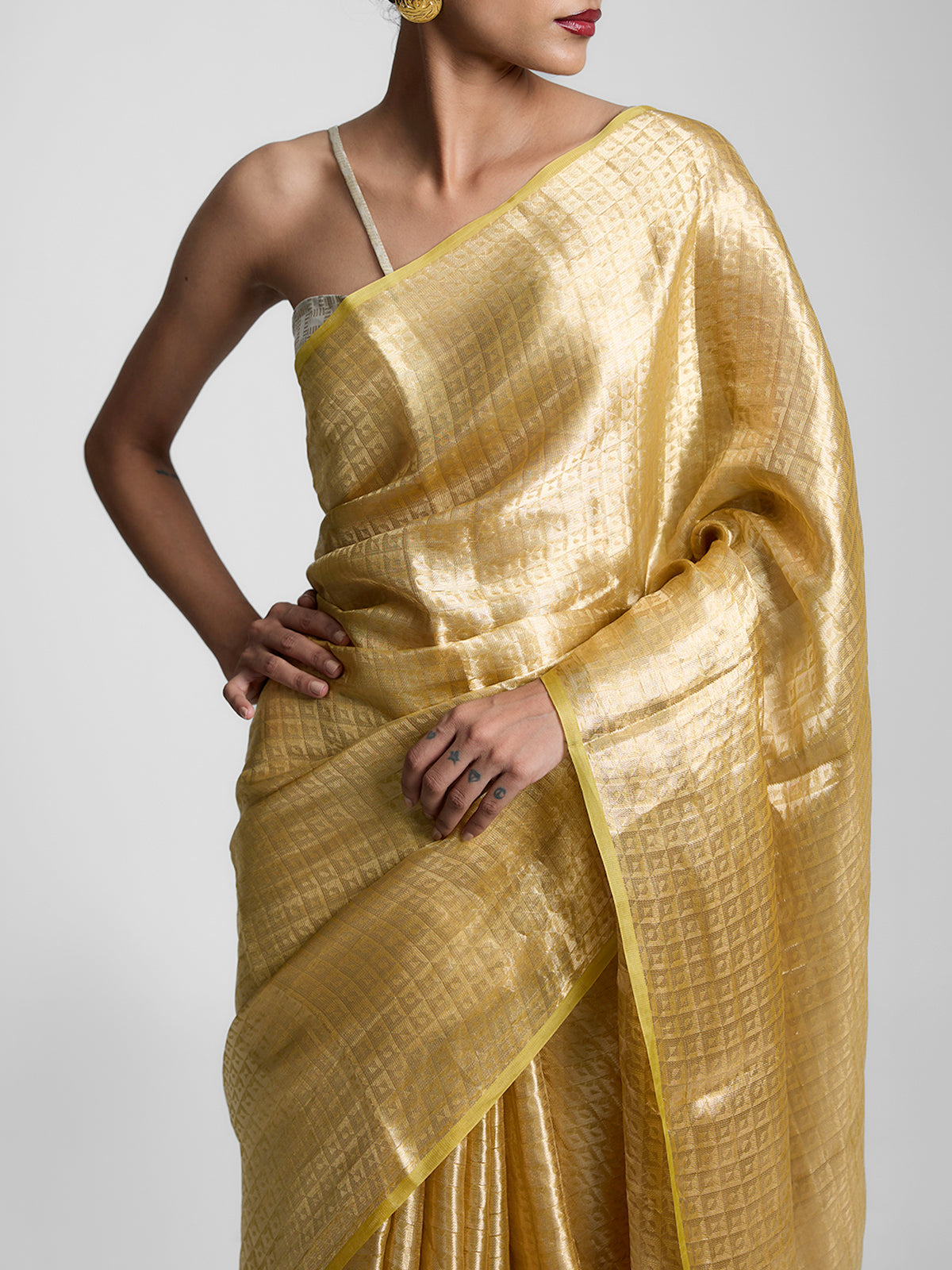 The Gold Dust Saree