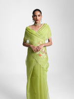 The Emerald Mist Saree