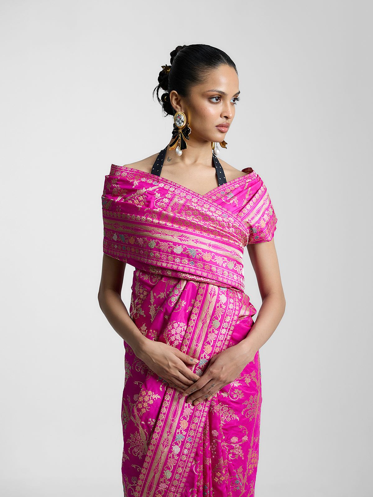 The Ruby Rush Saree