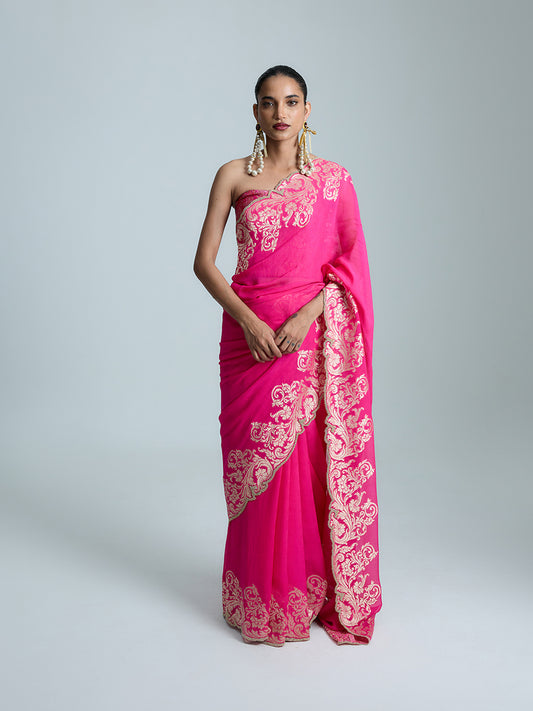 The Candyfloss Saree